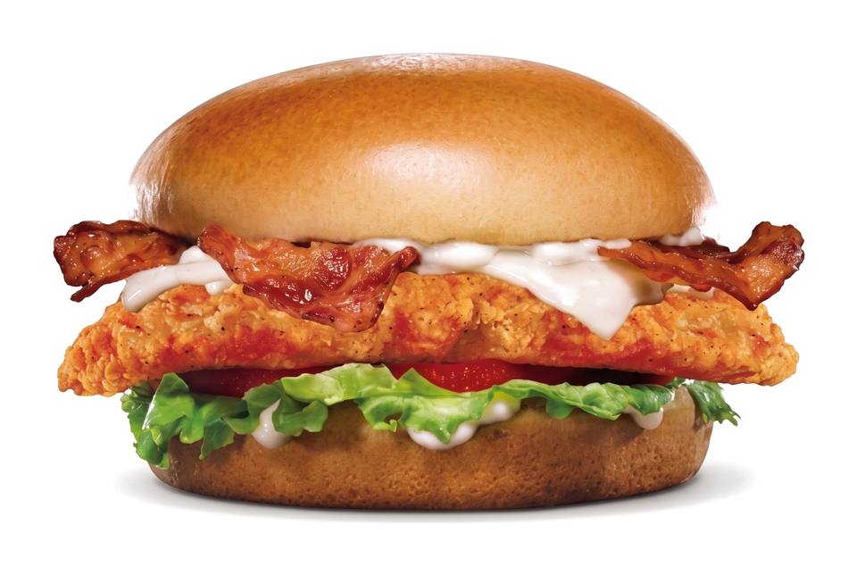Sándwich de Pollo Bacon Swiss