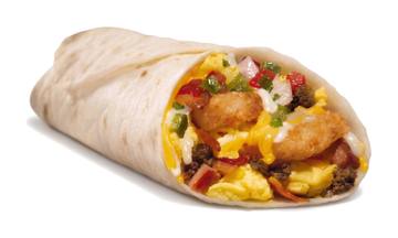 Loaded Breakfast Burrito